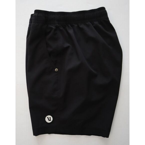 Vuori V302 Men’s Sz XS Black Kore Boxer-Brief Lined 7” Shorts - Picture 7 of 11